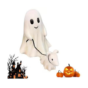 รูปปั้นสุนัขเดิน<span class=keywords><strong>ผี</strong></span>ฮาโลวีนตุ๊กตาสุนัข<span class=keywords><strong>ผี</strong></span>น่ากลัวของขวัญที่ดีสำหรับครอบครัวและเพื่อน - Product Image 1