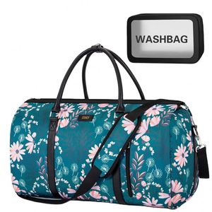 BSCI factory For Women Carry on Garment Duffel <b>Bag</b> Custom Convertible Travel <b>Bag</b> Factory New Large Capacity <b>Folding</b> Storage <b>Bags</b> - Product Image 1