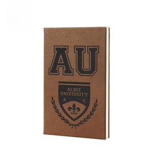 Custom Logo Thread Sewing Hardcover <b>Notebook</b> <b>A5</b>/A6 PU Leather Laser Engraved Leather Cover with Custom Color Options - Product Image 3