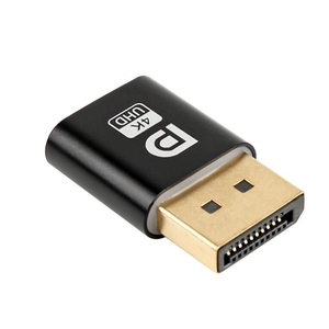 Adaptador de Pantalla <span class=keywords><strong>Virtual</strong></span> 4K DisplayPort (DP) Dummy Plug, Emulador EDID, Accesorio para PC, <span class=keywords><strong>Tarjeta</strong></span> de Video, Simulador de Pantalla Invisible - Product Image 5