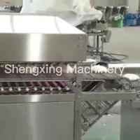 Machine automatique de boulangerie pour pain pita arabe Machine industrielle pour la fabrication du pain tortilla roti chapati Shawarma Libanais saj plat