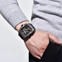 Montre automatique de luxe PAGANI DESIGN pour homme, nouvelle collection, mouvement transparent Alien Hollow Back, verre saphir YS018