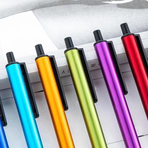 15 Bolígrafos de Punta Redonda de Alta Calidad con Acabado Metálico Suave al Tacto, 0.5mm 0.7mm, Tinta Negra, Azul y Roja, Venta al Por Mayor de Bolígrafos de Gel Metálicos - Product Image 2