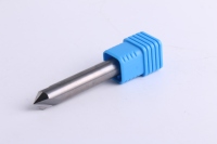 Fraise à chanfrein en aluminium CNC à 90 degrés de haute qualité fraise en V Bit revêtue d'étain OEM/ODM fraise en bout pour fonte pour Machines de découpe