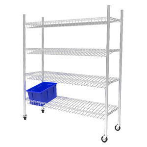 Camión de clasificación exprés cromado para almacenes, camión de recogida de pendiente silenciosa, entrega de embalaje, carrito de distribución, estante - Product Image 1