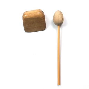 Wholesale 8pcs Multi-Size Wooden Temple Blocks 8-Tone Scale Wood Block Percussion Instrument For School Orff <b>Music</b> Teaching - Product Image 3