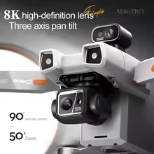 <span class=keywords><strong>Drone</strong></span> AE86 Pro Max+ 4K <span class=keywords><strong>avec</strong></span> télécommande à <span class=keywords><strong>écran</strong></span>, évitement d'obstacles laser à 360°, quadricoptère RC pliable pour tournage cinématographique en extérieur - Product Image 3