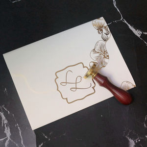 Invitations de fête pliables en or rose, cartes en acrylique, cartes RSVP personnalisées, cartes de remerciement - Product Image 2