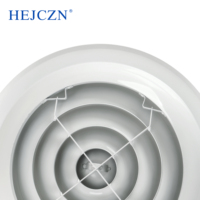 Diffuseur circulaire de plafond Grille d'air Ventilation en aluminium Diffuseur d'air rond