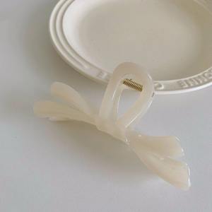 Pinza para el Cabello con Lazo de Plástico Tipo Gelatina de 12 cm para Mujer, Decoración para el Cabello, Uso Diario - Product Image 5