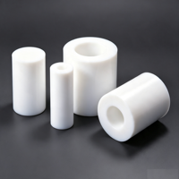 Barre solide en PET extrudé blanc, PETP, PETG, barre recouverte de fibre de verre haute ténacité pour la fabrication de modèles d'impression 3D et de supports de tentes