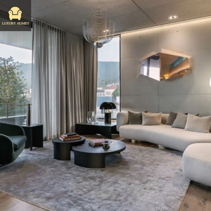 Satu Atap Solusi Furnitur Mewah Set Furnitur Seni Perancang Modern Italia Sofa - Product Image 1