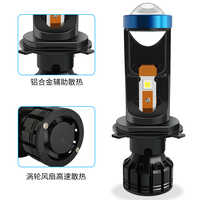 OEM P5 LED phares haute puissance H4 mini ampoule de projecteur H7 mini bi led projecteur laser lentille h7 h4 P5