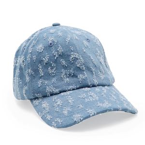 Custom Plain Blank Vintage Washed Distressed Denim Dad Hats - Product Image 6