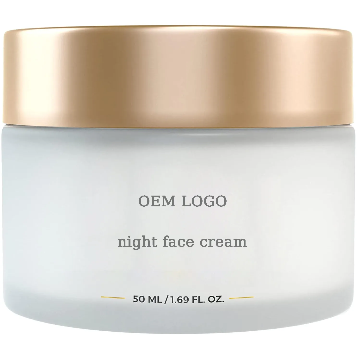 Emu oil Anti-aging Night Anti-wrinkle Glycerin Shea Butter Herbal Nourishing peptides Hyaluronic acid night face cream