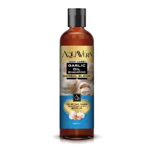 AquaVera Sampo Herbal, Minyak Bawang Putih & 400 Ml