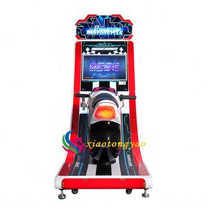 เครื่องเล่นเกมมอเตอร์ไซค์แข่งแบบหยอดเหรียญสำหรับเด็ก  สำหรับความสนุกสนาน - Product Image 2