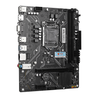Материнская плата HUANANZHI H510T-VH M-ATX для настольных ПК, сокет LGA1200, двухканальная память DDR4, до 64 ГБ, M.2 NVMe PCIe 3.0, Gigabit LAN, в наличии