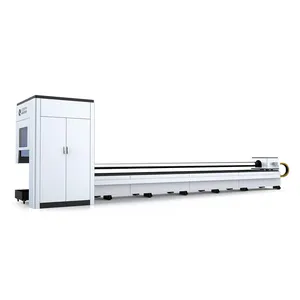 Environmentally friendly lower using cost better quality fiber laser tube cutting machine & exhaust system