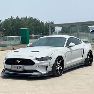 Para Ford <span class=keywords><strong>Mustang</strong></span> Kit de carrocería ancha con bengalas de guardabarros delantero y trasero Nuevo estado Material FRP Parachoques - Product Image 3