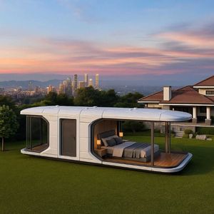 Figuritas contemporáneas de cápsula espacial de 3 dormitorios Características impermeables Buscando agente - Product Image 1