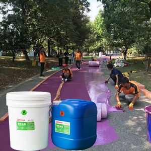 Sàn Tự San Lấp Mặt Bằng Sơn Epoxy Nhựa Resin Bê Tông Chịu Nước Sàn Sơn Epoxy Rắn 100% - Product Image 5