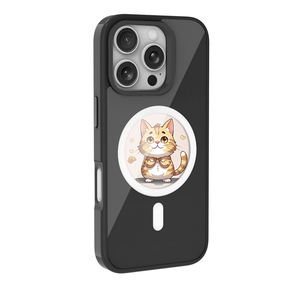 ใหม่เคสแม่เหล็ก DIY NFC เคสโทรศัพท์หน้าจอ E-Ink สมาร์ทสำหรับ iPhone 16 <span class=keywords><strong>PRO</strong></span> <span class=keywords><strong>MAX</strong></span> เคสโทรศัพท์รองรับ iPhone 15 14 <span class=keywords><strong>11</strong></span> 12 13ไร้สาย - Product Image 2