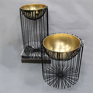 Support de pot de fleur forgé iorn plante conteneur intérieur étagère <span class=keywords><strong>d</strong></span>'<span class=keywords><strong>angle</strong></span> - Product Image 5