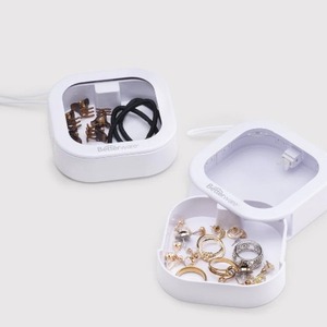 Press Push <b>Storage</b> <b>Box</b> Multifunctional Plastic Case for Braces Jewelry Hair Accessories <b>Small</b> Item Organizer - Product Image 2