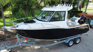 Fábrica de Barcos Baratos en China, Nueva Embarcación de Pesca de Aluminio de 7.5m, Profisher <span class=keywords><strong>Gospel</strong></span> P750, 200-350HP, 7 Personas, en Venta - Product Image 2