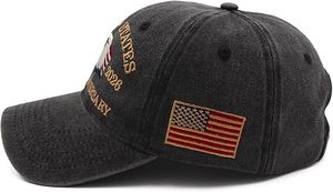 Casquette de baseball patriotique vintage brodée réglable pour hommes et femmes, édition 250e anniversaire des États-Unis - Product Image 6