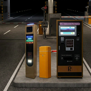 Lecteur RFID automatique sans conducteur pour autoroute, caméra ANPR, barrière à grande vitesse, solution intelligente de péage COMA DSC278 - Product Image 1