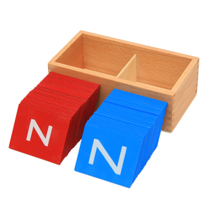 สื่อการสอน<span class=keywords><strong>ภาษา</strong></span>สำหรับ<span class=keywords><strong>เด็ก</strong></span>มอนเตสซอรี่ ตัวอักษร<span class=keywords><strong>ภาษา</strong></span>อังกฤษพิมพ์ใหญ่ พิมพ์เล็ก กระดานตัวอักษรทราย ของเล่นไม้รักษ์โลก - Product Image 4