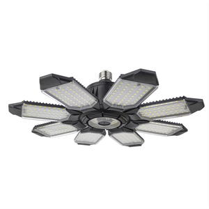 Đèn nhà để xe tám lá LED 8 + 1 6 lá 100W có thể gập lại biến dạng nhà máy kho xưởng làm việc - Product Image 6