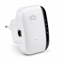 Répéteur WiFi sans fil, extension de portée, 2,4 GHz, 300 Mbps, amplificateur de signal Internet, amplificateur enfichable pour la maison