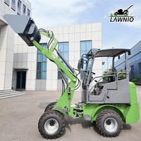 Disponibile Caricatore Telescopico LAWNIO con Capacità di Carico Nominale di 800kg, Potente Sistema Idraulico per Allevamenti, Caricatore con Braccio Telescopico