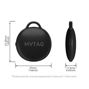 Công cụ tìm chính xác thẻ thông minh uwb BT tiên tiến để xác định các mục bị mất như các phím điều khiển từ xa với hướng dẫn định hướng - Product Image 4