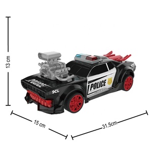 ABS bền Điều khiển từ xa đua xe với pin sạc hiệu ứng âm thanh Nhịp độ nhanh 4WD trôi RC xe cảnh sát cho đua - Product Image 2