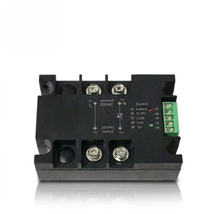 Regulador de Voltaje Monofásico Mejorado de 60A 80A, Relé de CA 220/380VAC, Módulo Estabilizador de Voltaje SSR 4-20MA 0-10V 0-5V DTY - Product Image 1