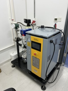 Nuova <span class=keywords><strong>Caldaia</strong></span> Industriale Futuristica ad Alta Efficienza Energetica, Elettrica a Bassa Pressione, Verticale, Automatica, in Acciaio al Carbonio - Product Image 1