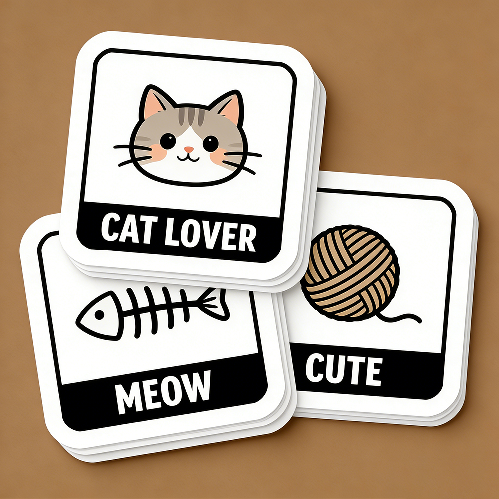 Autocollant hologramme