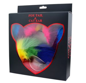 Clip para el pelo para orejas, accesorio Sexy para el pelo, para la espalda, anal, suministros sexuales, sm, metal, cola de zorro - Product Image 3