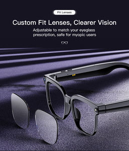 Gafas inteligentes de traducción AI para hacer fotos, reconocimiento de objetos, cámara 4K, Bluetooth, llamada de música, gafas de grabación inteligentes M02S - Product Image 4