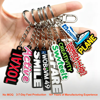 Porte-clés personnalisés en émail, porte-clés en métal sur mesure, design de logo personnalisé, vente en gros, souvenirs 2D, cadeaux 3D