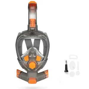 Kit de Buceo con Snorkel para Niños, Máscara de Snorkel Ajustable a Prueba de Agua, Lentes de Vidrio Templado de 4.0 mm, Lente Única - Product Image 3