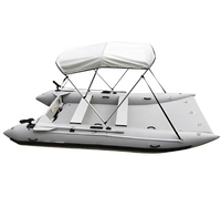 Modèles phares : Catamaran gonflable rapide avec plancher Drop Stitch, 4m, en PVC TPU, pour 5 personnes