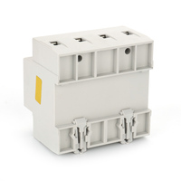 Interruptor de Transferencia Automática (ATS) Trifásico Digital Ajustable JIUJI AC de 63A con Protección Contra Sobretensión y Baja Tensión
