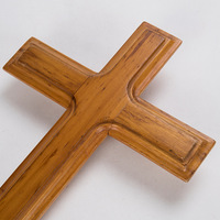 Croix en bois chrétiens orthodoxe catholique croix spirituelle religieuse croix avec foi pour église maison chambre décoration