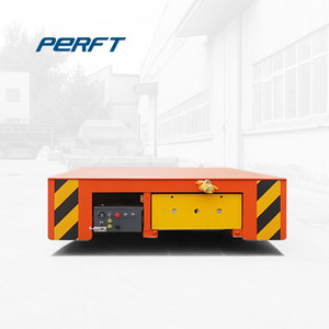 Carro de Transferencia Eléctrico sin Rieles, Carro Plano con Ruedas de Goma Direccionables para Transporte de Bobinas/Moldes de Acero 360 °   Rotación y Personalización - Product Image 1