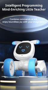 Robot Giocattolo Intelligente per Bambini con Tecnologia <span class=keywords><strong>AI</strong></span>, Programmabile, Registratore Vocale, Controllo Vocale, Educativo - Product Image 5